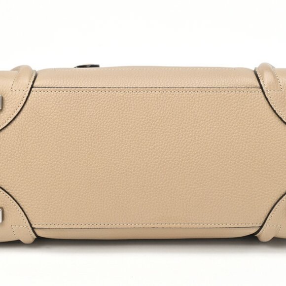 CELINE luggage micro beige handbag - Picture 5 of 10